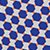 Azul Rey Geometrico
